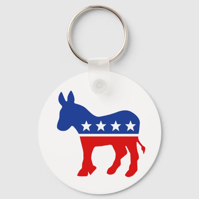 Porte-clés Porte - clé démocrate Donkey (Recto)