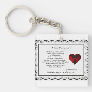 Porte-clés Porte - clé d'engagement