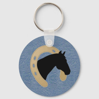 Porte-clés Porte - clé Denim & Horseshoe