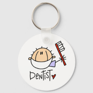 Porte-clés Porte - clé dentiste masculin