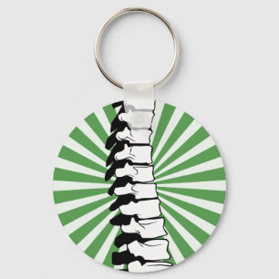 Porte-clés Porte - clé d'épine d'éclat de vert