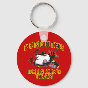 Porte-clés Porte - clé d'équipe de Driking de pingouins