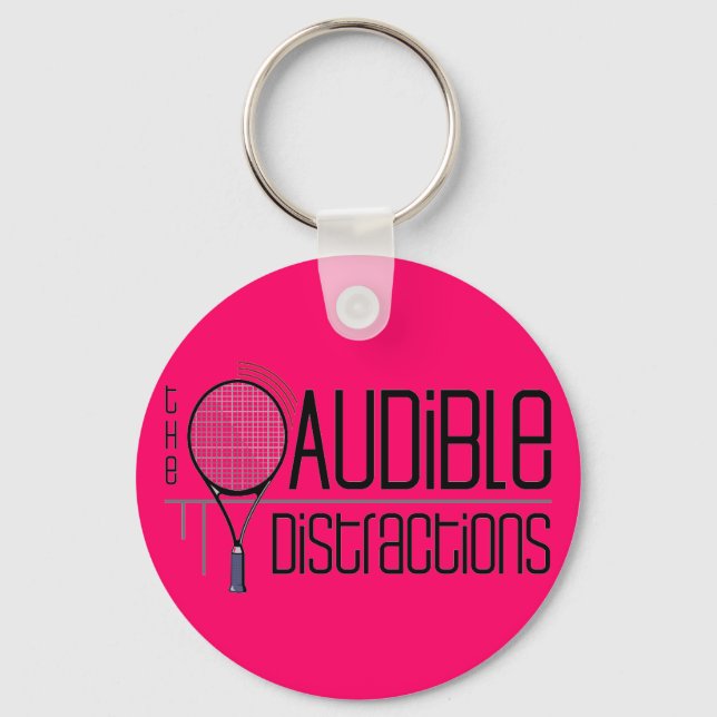 Porte-clés Porte - clé d'équipe Distractions audibles (Recto)