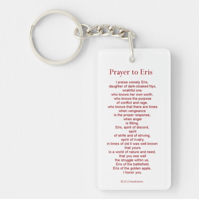 Porte-clés Porte - clé d'Eris (Discordia) (Devant)