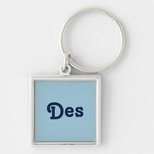 Porte-clés Porte - clé Des (Devant)