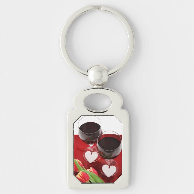 Porte-clés Porte - clé des amateurs de vin (Devant)