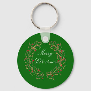 Porte-clés Porte - clé des couronnes de Noël