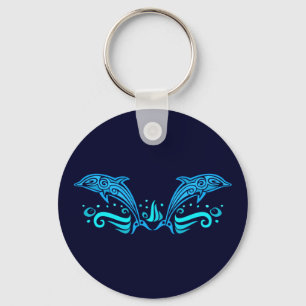 Porte-clés Porte - clé des dauphins tribaux