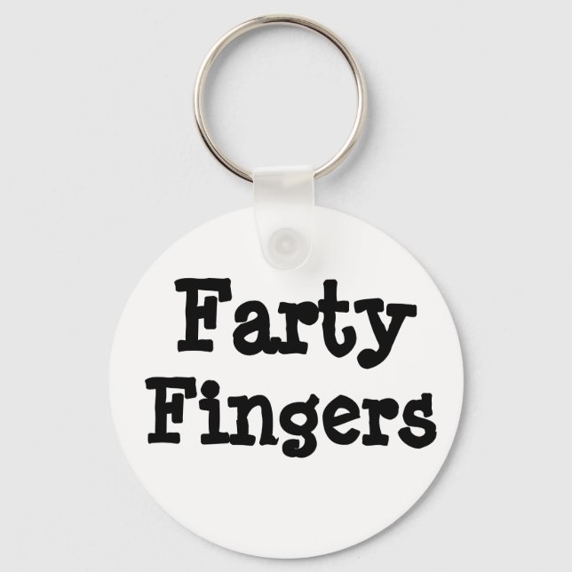Porte-clés Porte - clé des doigts farty (Recto)