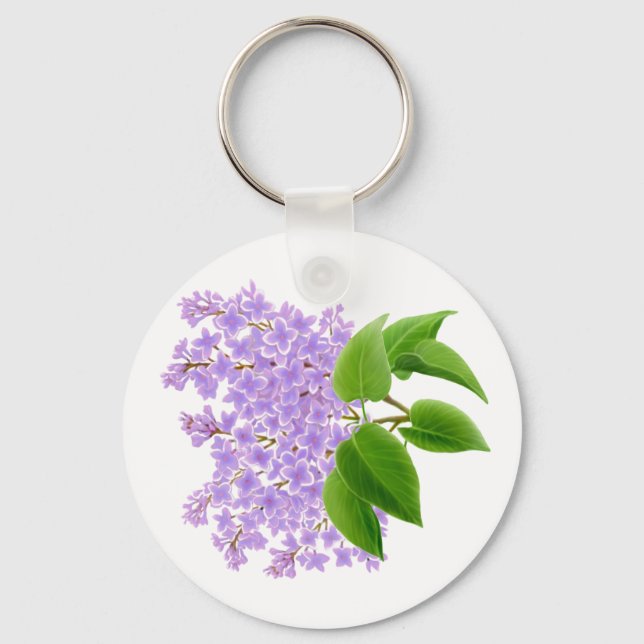 Porte-clés Porte - clé des fleurs Lilac Spring (Recto)