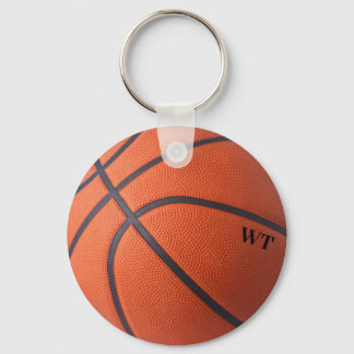 Porte-clés Porte - clé des initiales de basket personnalisées