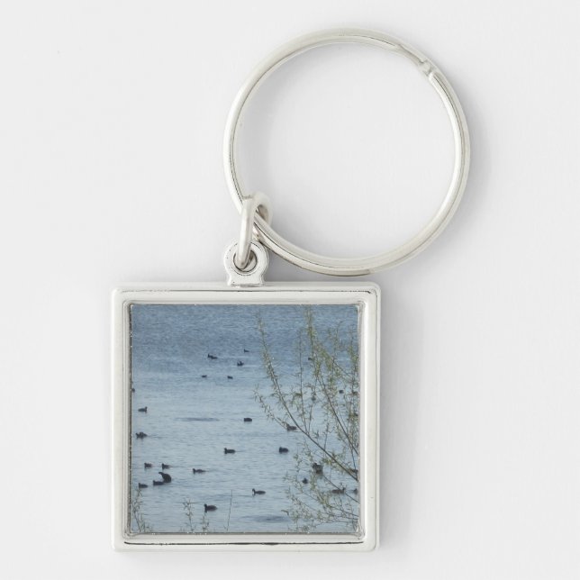 Porte-clés Porte - clé des oiseaux du lac (Devant)
