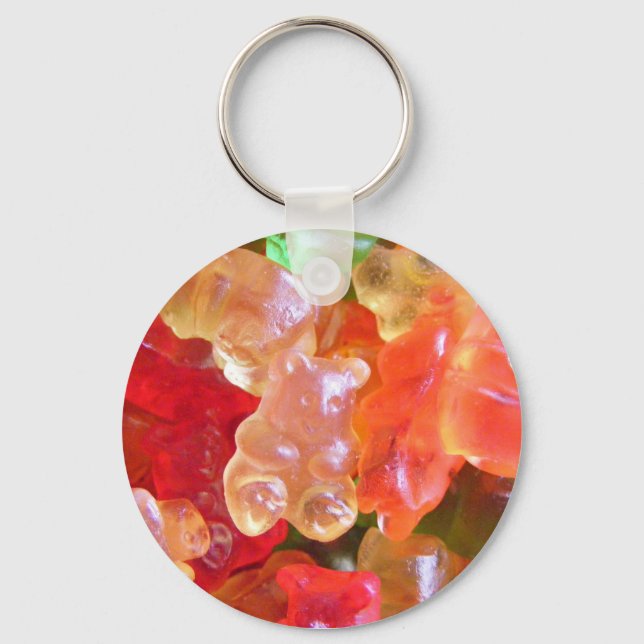 Porte-clés Porte - clé des ours de gomme (Recto)
