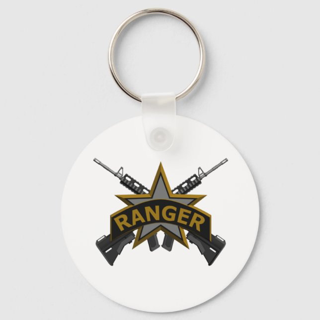 Porte-clés Porte - clé des Rangers de l'Armée (Recto)