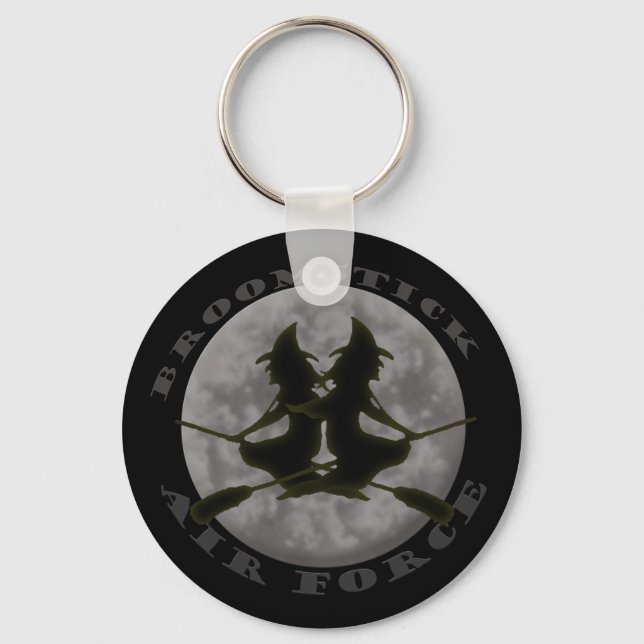 Porte-clés Porte - clé des sorcières d'Halloween (Recto)