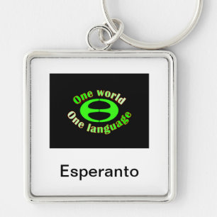 Porte-clés Porte - clé d'espéranto