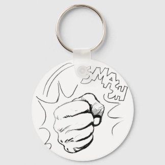 Porte-clés Porte - clé d'esquisse Retro Pop Art Smash