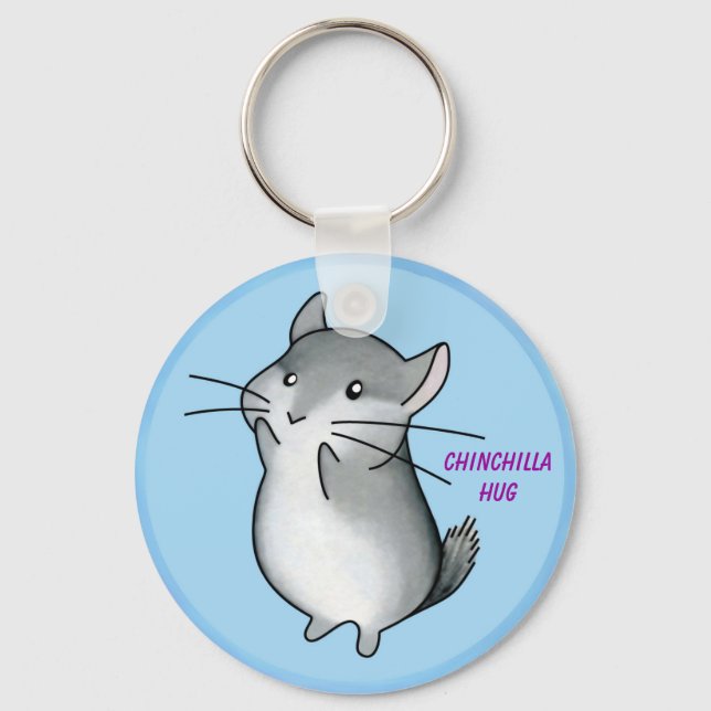 Porte-clés porte - clé d'étreinte chilla (Recto)