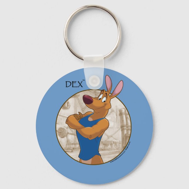 PORTE-CLÉS PORTE - CLÉ DEX (Recto)