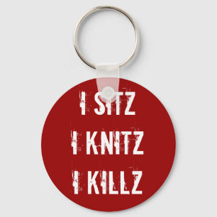 Porte-clés Porte - clé d'ha - Sitz Knitz Killz