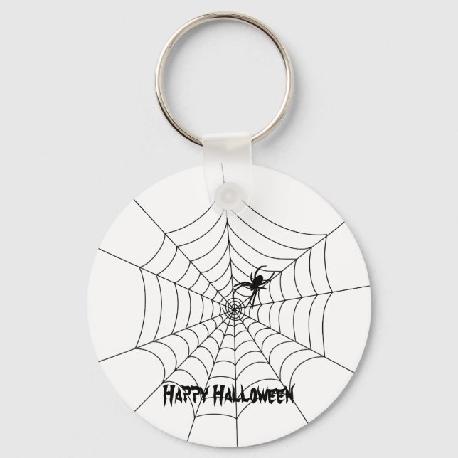 Porte-clés Porte - clé d'Halloween Spider Web (Recto)
