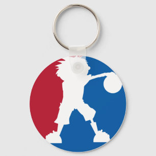 Porte-clés Porte - clé d'icône de garçon de basket-ball