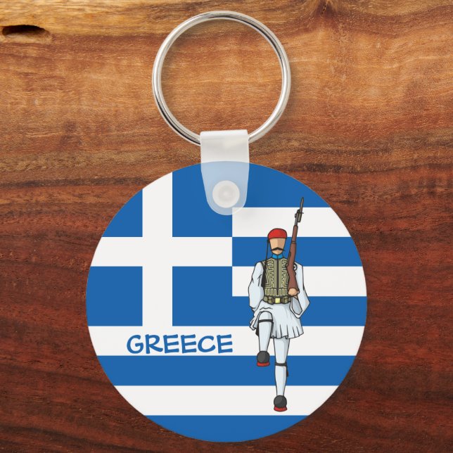 Porte-clés Porte - clé d'icône Tsolias (Recto)