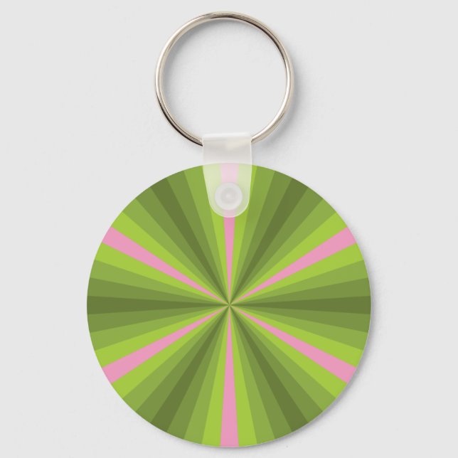 Porte-clés Porte - clé d'illusion de printemps (Recto)