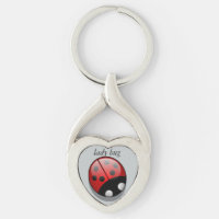 porte - clé d'insecte de dame