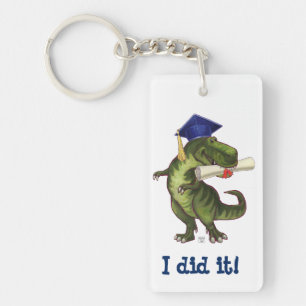 Porte-clés Porte - clé d'obtention du diplôme de TRex Dino 