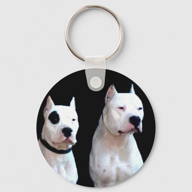 Porte-clés Porte - clé Dogo Argentino (Recto)