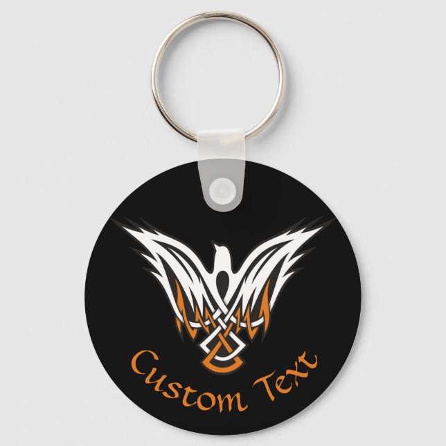 Porte-clés Porte - clé d'oiseaux celtes (Recto)