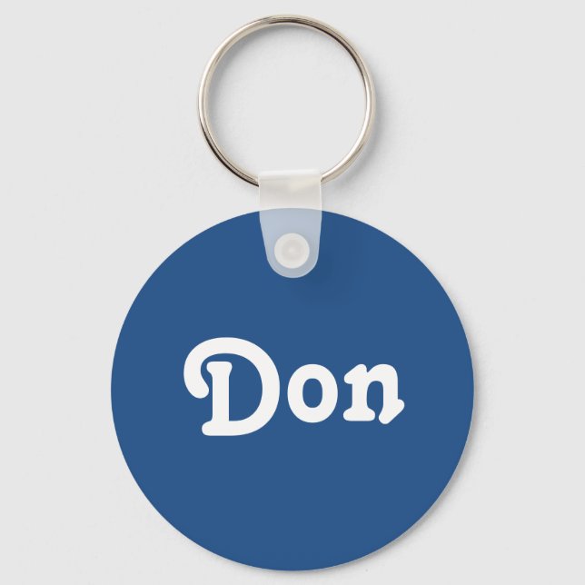 Porte-clés Porte - clé Don (Recto)