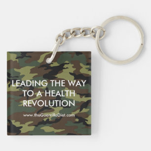 Porte-clés Porte - clé (double face) de régime de guérille