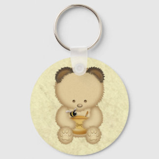 Porte-clés Porte - clé d'ours au miel