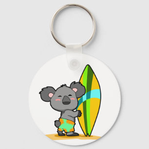 Porte-clés Porte - clé d'ours de koala de surf
