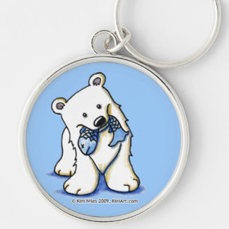 Porte-clés Porte - clé d'ours polaire
