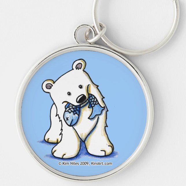 Porte-clés Porte - clé d'ours polaire (Devant)