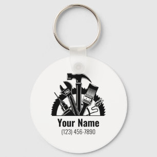 Porte-clés Porte - clé d'outils handyman personnalisables