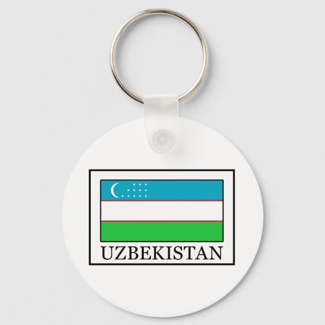 Porte-clés Porte - clé d'Ouzbékistan (Recto)