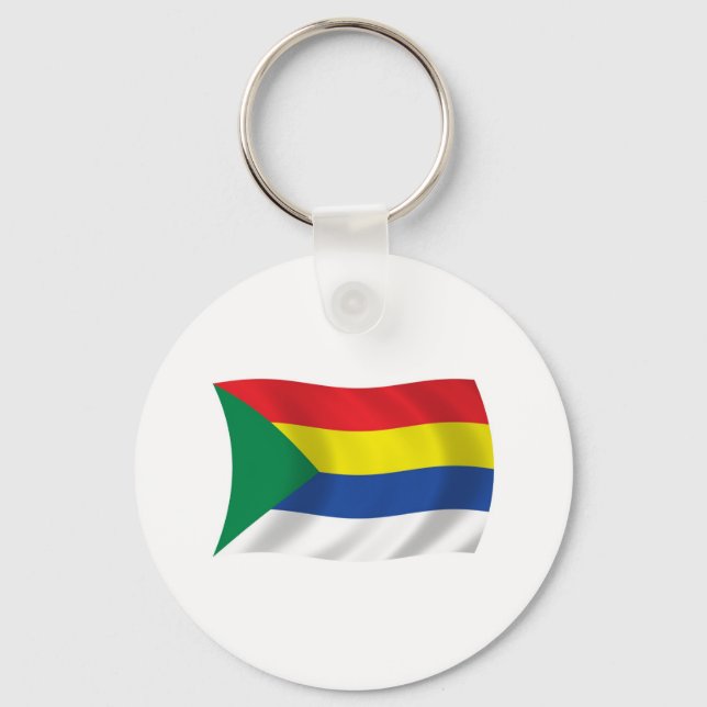 Porte-clés Porte - clé Drapeau Druze (Recto)