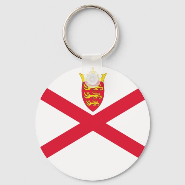 Porte-clés Porte - clé - Drapeau Jersey (Recto)
