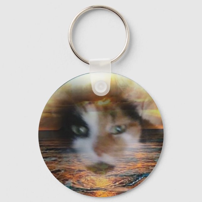 Porte-clés Porte - clé du bouton Citrouille Cousin (Recto)