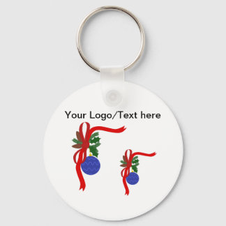 Porte-clés Porte - clé du bouton de Noël