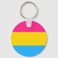 Porte - clé du bouton Drapeau Pansexual