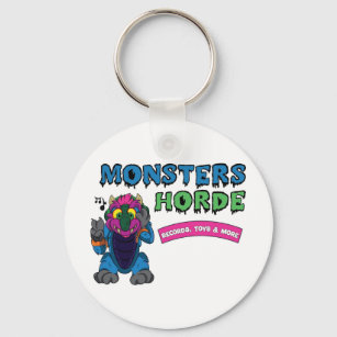 Porte-clés Porte - clé du bouton du logo Monsters Horde