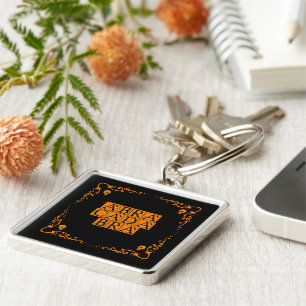 Porte-clés Porte - clé du bouton Magic Word Abracadabra