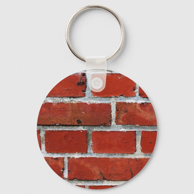 Porte-clés Porte - clé du bouton Motif de brique (Recto)