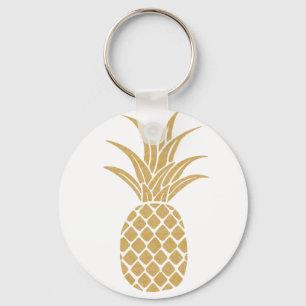 Porte-clés Porte - clé du bouton Regal Gold Pineappy