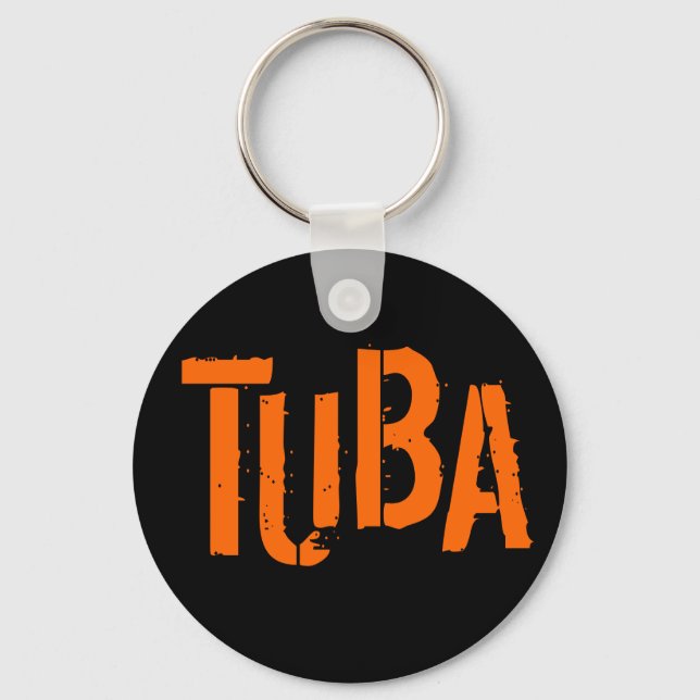 Porte-clés PORTE - CLÉ du bouton TUBA (Recto)